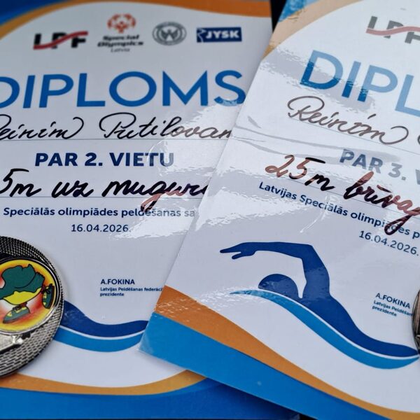 Latvijas Speciālās Olimpiādes sacensības peldēšanā