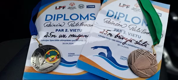 Latvijas Speciālās Olimpiādes sacensības peldēšanā